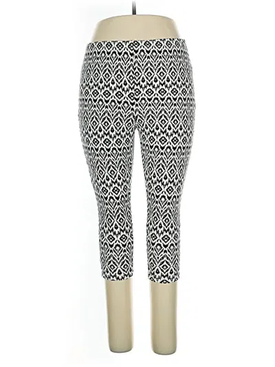Pre-owned Faded Glory Leggings In Ivory