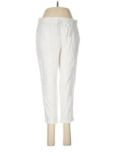 Pre-owned Faded Glory Linen Pants In White