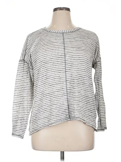 Pre-owned Faded Glory Long Sleeve T-shirt In Gray