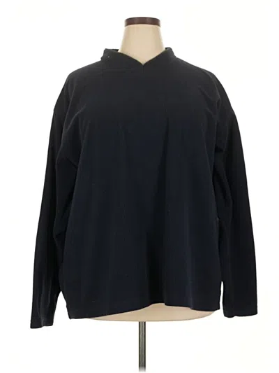 Pre-owned Faded Glory Pullover Sweater In Black
