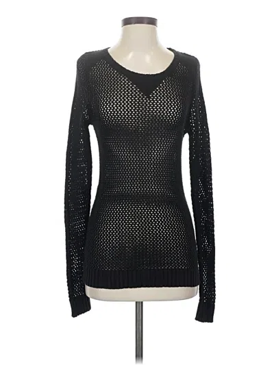 Pre-owned Faded Glory Pullover Sweater In Black