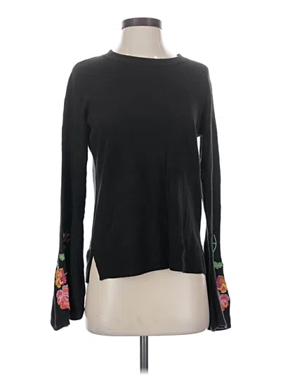 Pre-owned Faded Glory Pullover Sweater In Black