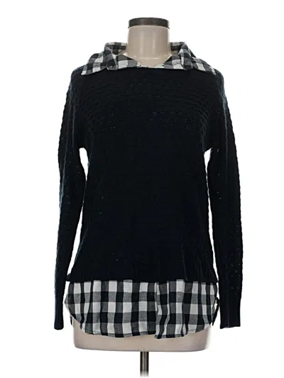 Pre-owned Faded Glory Pullover Sweater In Black