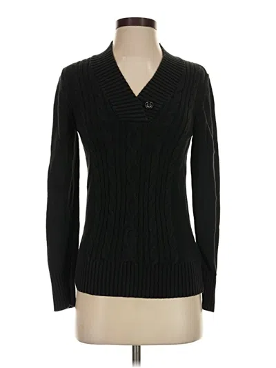 Pre-owned Faded Glory Pullover Sweater In Black
