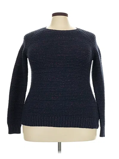 Pre-owned Faded Glory Pullover Sweater In Blue