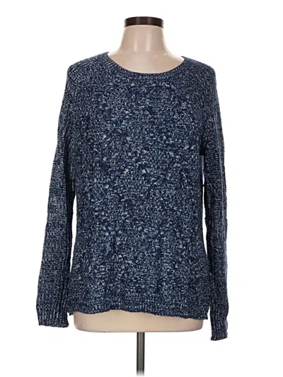 Pre-owned Faded Glory Pullover Sweater In Blue