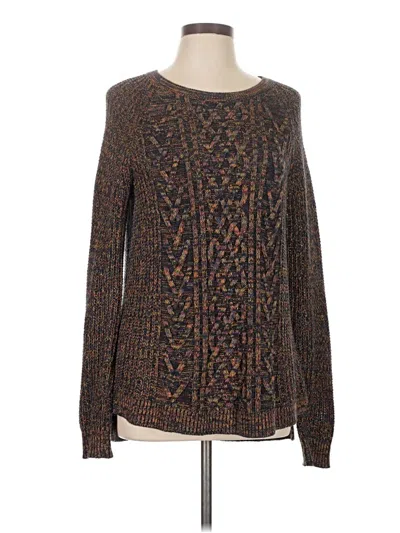 Pre-owned Faded Glory Pullover Sweater In Brown