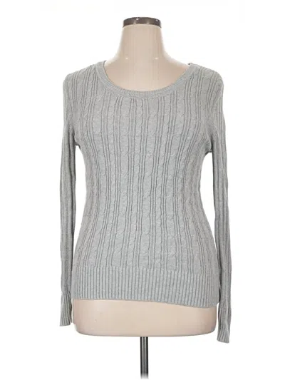 Pre-owned Faded Glory Pullover Sweater In Gray
