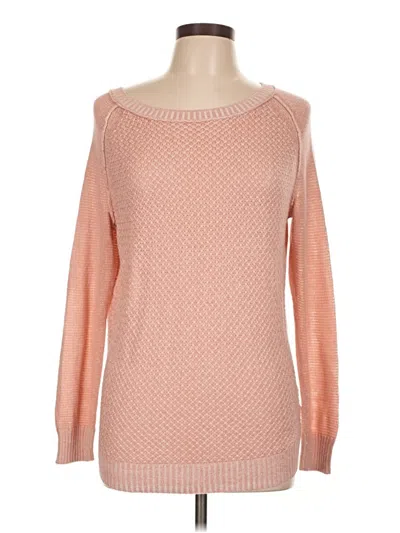 Pre-owned Faded Glory Pullover Sweater In Orange