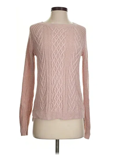 Pre-owned Faded Glory Pullover Sweater In Pink