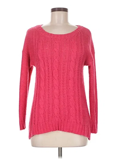Pre-owned Faded Glory Pullover Sweater In Pink