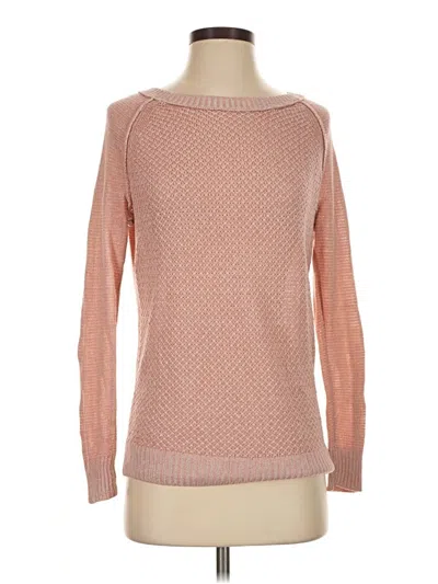 Pre-owned Faded Glory Pullover Sweater In Pink