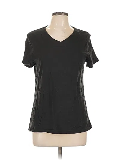 Pre-owned Faded Glory Short Sleeve T-shirt In Black