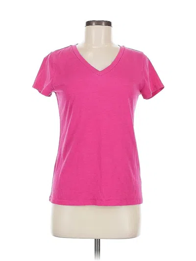 Pre-owned Faded Glory Short Sleeve T-shirt In Pink