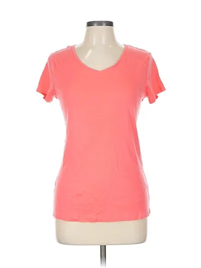 Pre-owned Faded Glory Short Sleeve T-shirt In Pink