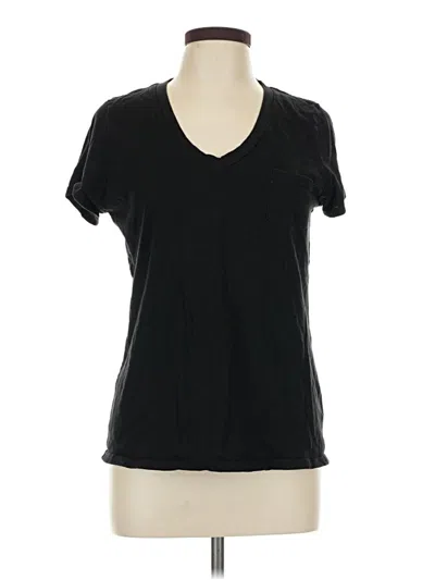 Pre-owned Faded Glory Short Sleeve T-shirt In Black
