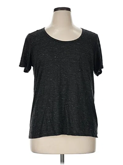 Pre-owned Faded Glory Short Sleeve T-shirt In Black