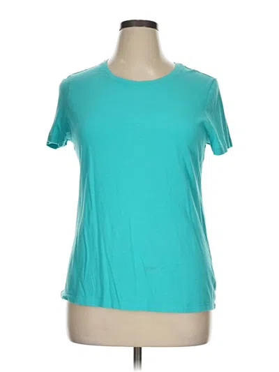 Pre-owned Faded Glory Short Sleeve T-shirt In Blue