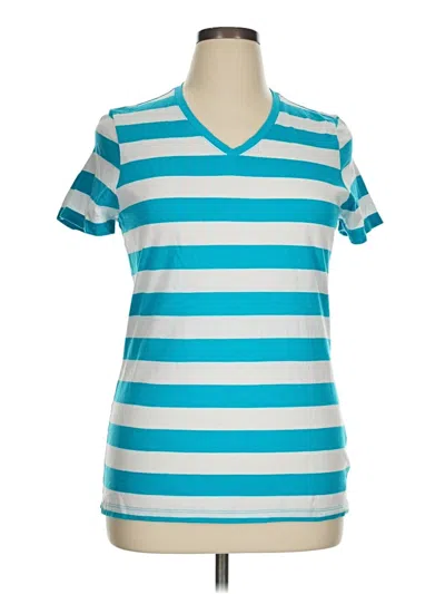 Pre-owned Faded Glory Short Sleeve T-shirt In Blue