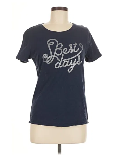 Pre-owned Faded Glory Short Sleeve T-shirt In Blue