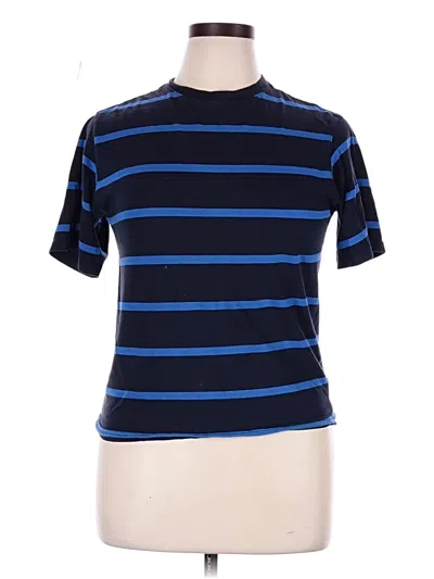 Pre-owned Faded Glory Short Sleeve T-shirt In Blue