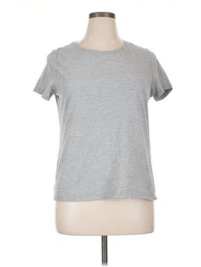 Pre-owned Faded Glory Short Sleeve T-shirt In Gray