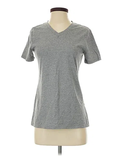 Pre-owned Faded Glory Short Sleeve T-shirt In Gray