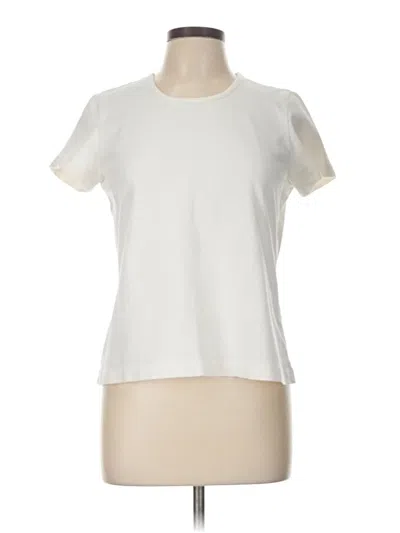 Pre-owned Faded Glory Short Sleeve T-shirt In Ivory