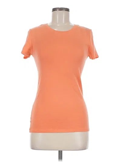 Pre-owned Faded Glory Short Sleeve T-shirt In Orange
