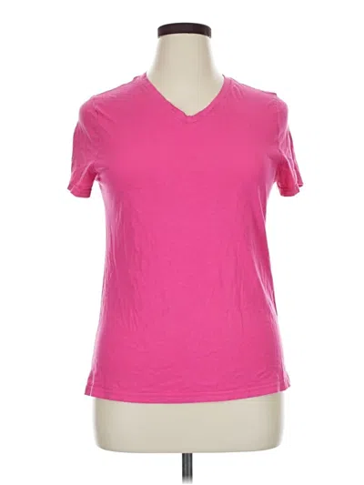 Pre-owned Faded Glory Short Sleeve T-shirt In Pink