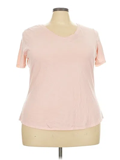 Pre-owned Faded Glory Short Sleeve T-shirt In Pink