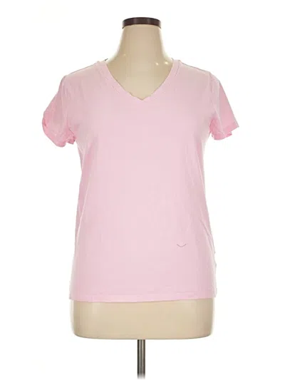 Pre-owned Faded Glory Short Sleeve T-shirt In Pink