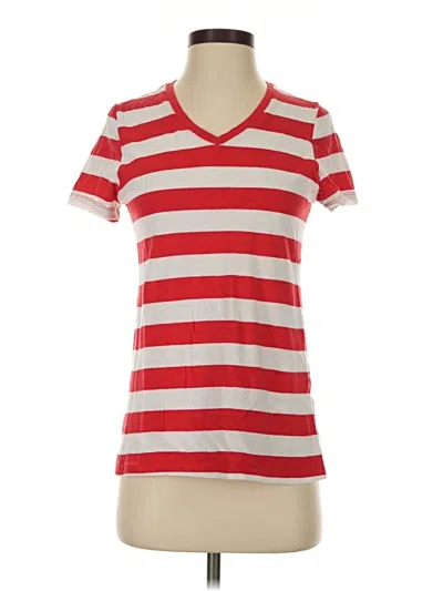 Pre-owned Faded Glory Short Sleeve T-shirt In Red