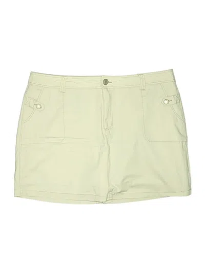 Pre-owned Faded Glory Skort In Green