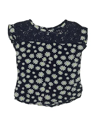 Pre-owned Faded Glory Kids' Sleeveless Blouse In Blue