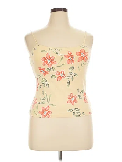 Pre-owned Faded Glory Sleeveless Blouse In Ivory