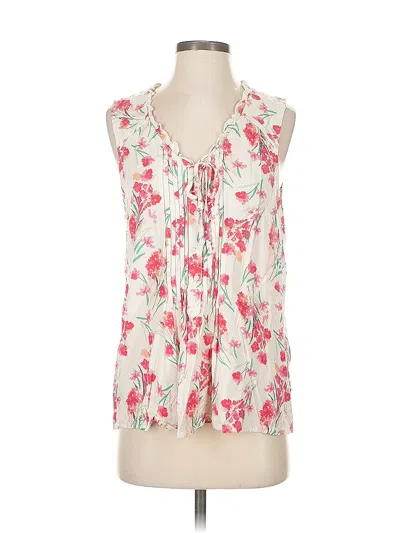 Pre-owned Faded Glory Sleeveless Blouse In Pink
