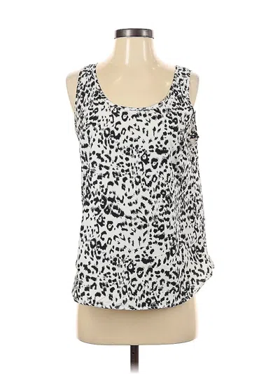 Pre-owned Faded Glory Sleeveless Blouse In Silver