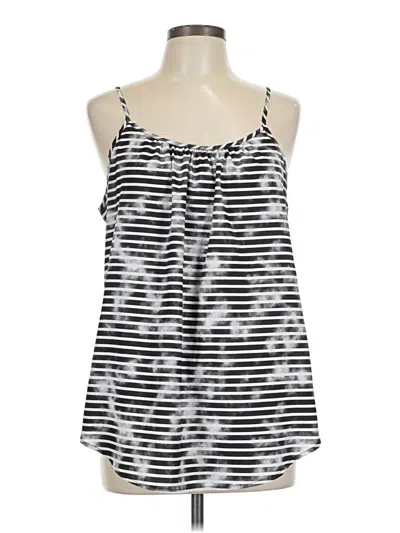 Pre-owned Faded Glory Sleeveless Blouse In Silver