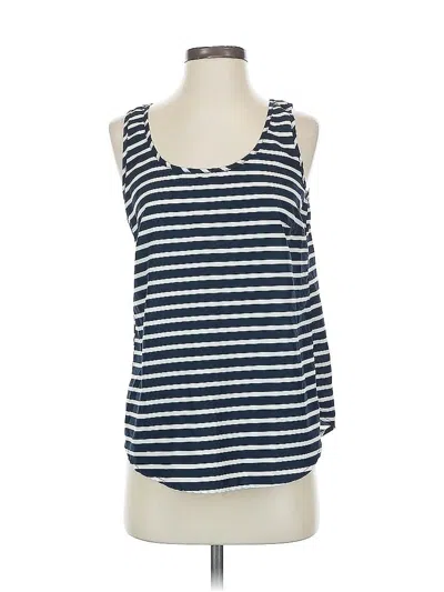 Pre-owned Faded Glory Sleeveless Top Blue Scoop Neck Tops