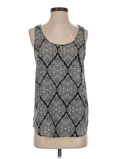 Pre-owned Faded Glory Sleeveless Top Gray Scoop Neck Tops