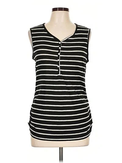 Pre-owned Faded Glory Sleeveless T-shirt In Black