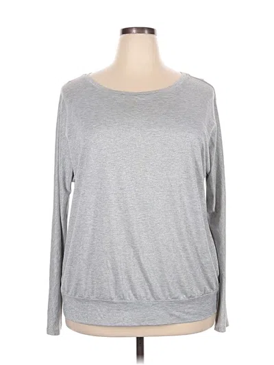 Pre-owned Faded Glory Sweatshirt In Gray