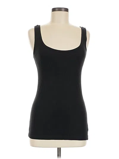 Pre-owned Faded Glory Tank Top Black Strapless Neckline Tops