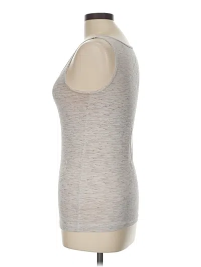 Pre-owned Faded Glory Tank Top Gray Halter Neckline Tops
