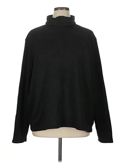 Pre-owned Faded Glory Turtleneck Sweater In Black