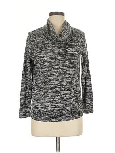 Pre-owned Faded Glory Turtleneck Sweater In Gray