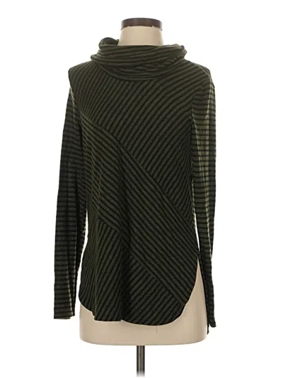 Pre-owned Faded Glory Turtleneck Sweater In Green