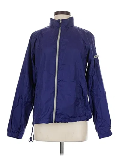 Pre-owned Faded Glory Windbreaker Jacket In Blue