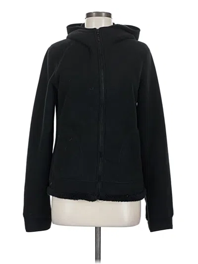 Pre-owned Faded Glory Zip Up Hoodie In Black